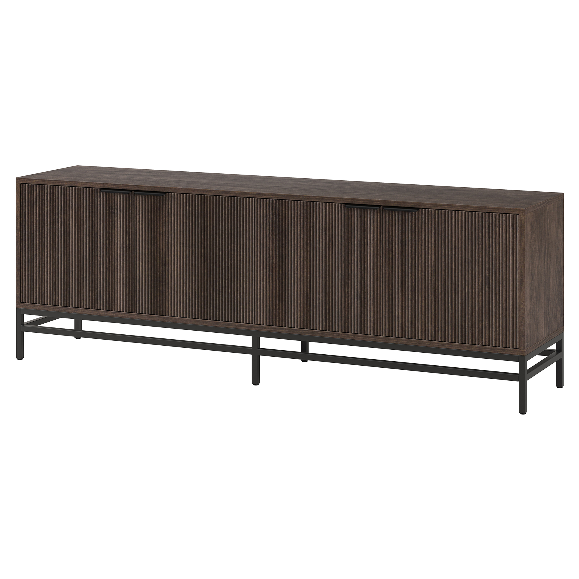 Montello Rectangular TV Stand for TV's up to 78" in Alder Brown