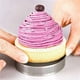 thumbnail image 4 of Paquete de 36 Anillos de Tarta de Acero Inoxidable, Anillo de Mousse de Pastel Perforado, Molde de Anillo de Pastel, Herramientas para Hornear Pasteles Redondos de 6 cm, 4 of 5