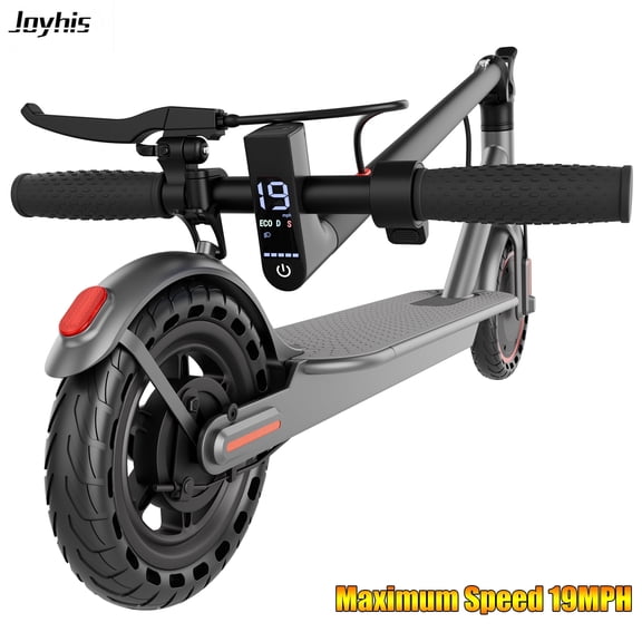 JOYHIS J078 Electric Scooter for Men and Women 8.5" Solid Tire 19mph Power by 350W Motor Max 21 mile Range Folding Commuting E Scooter