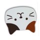 thumbnail image 4 of Posavasos de taza de gato lindo Alfombrillas de silicona antideslizantes Posavasos de PVC Posavasos absorbentes impermeables para la decoración del hogar de la cocina Marrón, 4 of 10