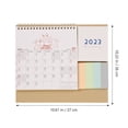 thumbnail image 2 of NICERIO Chic Office Calendar 2023 Note-Taking Planner with Memo Space Assorted Color, 2 of 6