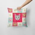thumbnail image 2 of Egyptian Mau Cat Love Fabric Decorative Pillow, 2 of 4