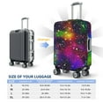 thumbnail image 3 of Salouo Bright Universe Pattern Travel Dust-proof Suitcase Cover, Softside Suitcase Protector Luggage Cover Protector for 18-32inch ,Not Included Suitcase, 3 of 8