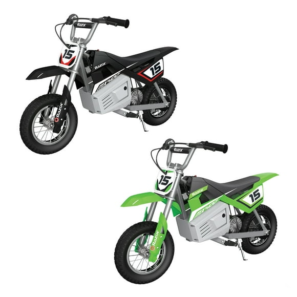Razor MX400 Roquette Moto Électrique Motos de Terre, 1 Noir & 1 Vert