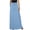Light Blue, variant on Womens Skirts Wear Casual Daily for Perfect Fabric Breathable Comfortable Solid Color Elastic Waist Pockets Women's Skirts