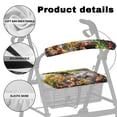 thumbnail image 5 of HELLHERO Non-Slip Fit Rollator Seat Cover Rollator Walker Seat Back Covers & Rural Harvest for Elder Easy Install for Senior Fit Walkers, 5 of 7