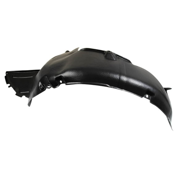 TRQ Front Left Inner Fender Liner Black Drivers Side Fits Select 2009-2010 Hyundai Genesis HY1248117 HY1248146