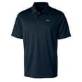 thumbnail image 2 of Men's Cutter & Buck Navy Los Angeles Chargers Prospect Textured Stretch Polo, 2 of 3