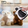 thumbnail image 3 of HAHADAXA Handheld Steam Cleaner, Steam Cleaner for Home with 10 Accessory Kit, Multipurpose Portable Upholstery Steamer Cleaning with Safety Lock to Remove Grime, Grease, and More, White, 3 of 7
