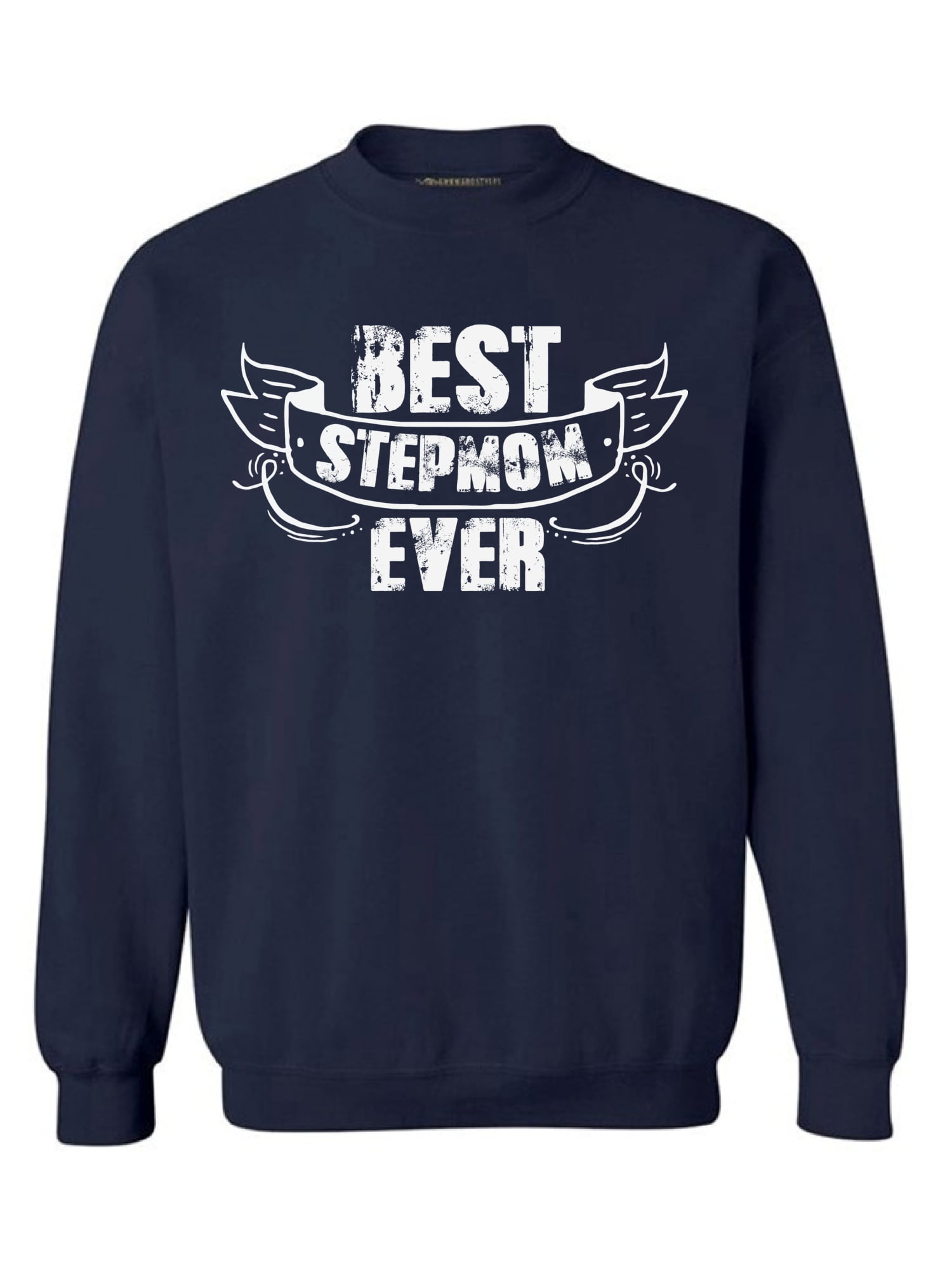Awkward Styles Best Stepmom Crewneck For Women Moms Sweaters Birthday awkward-styles-best-stepmom-crewneck-for-women-moms-sweaters-birthday
