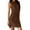 Brown, variant on Women's Casual Tennis Dress Sleeveless Open Back Athletic Dress with Built In Shorts and Pockets for Comfortable Sporty Style Womens Casual Trendy Midi Dresses