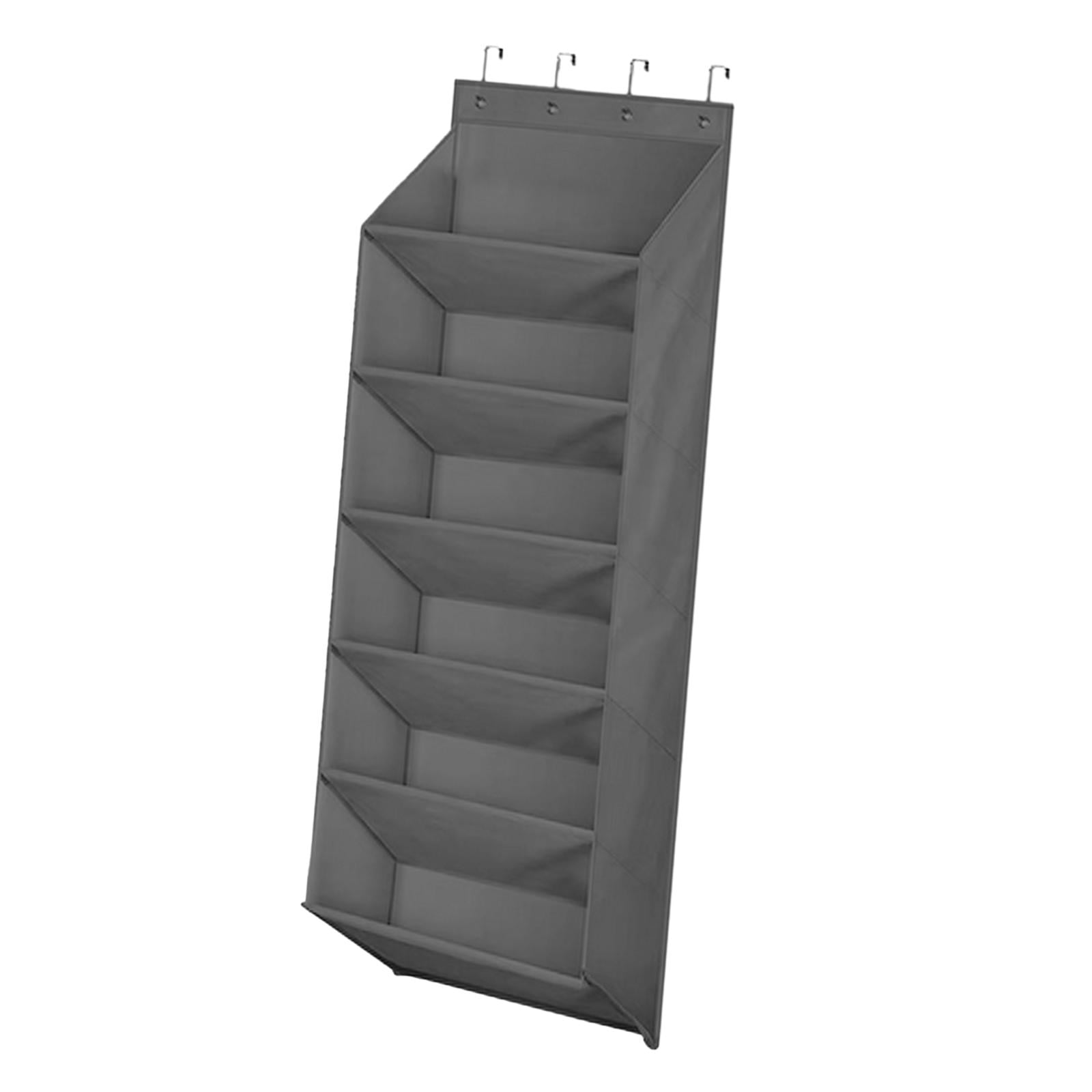 6 Tier Large Deep Pockets Door Shoe Rack Hanging Storage Bag for Closet Door