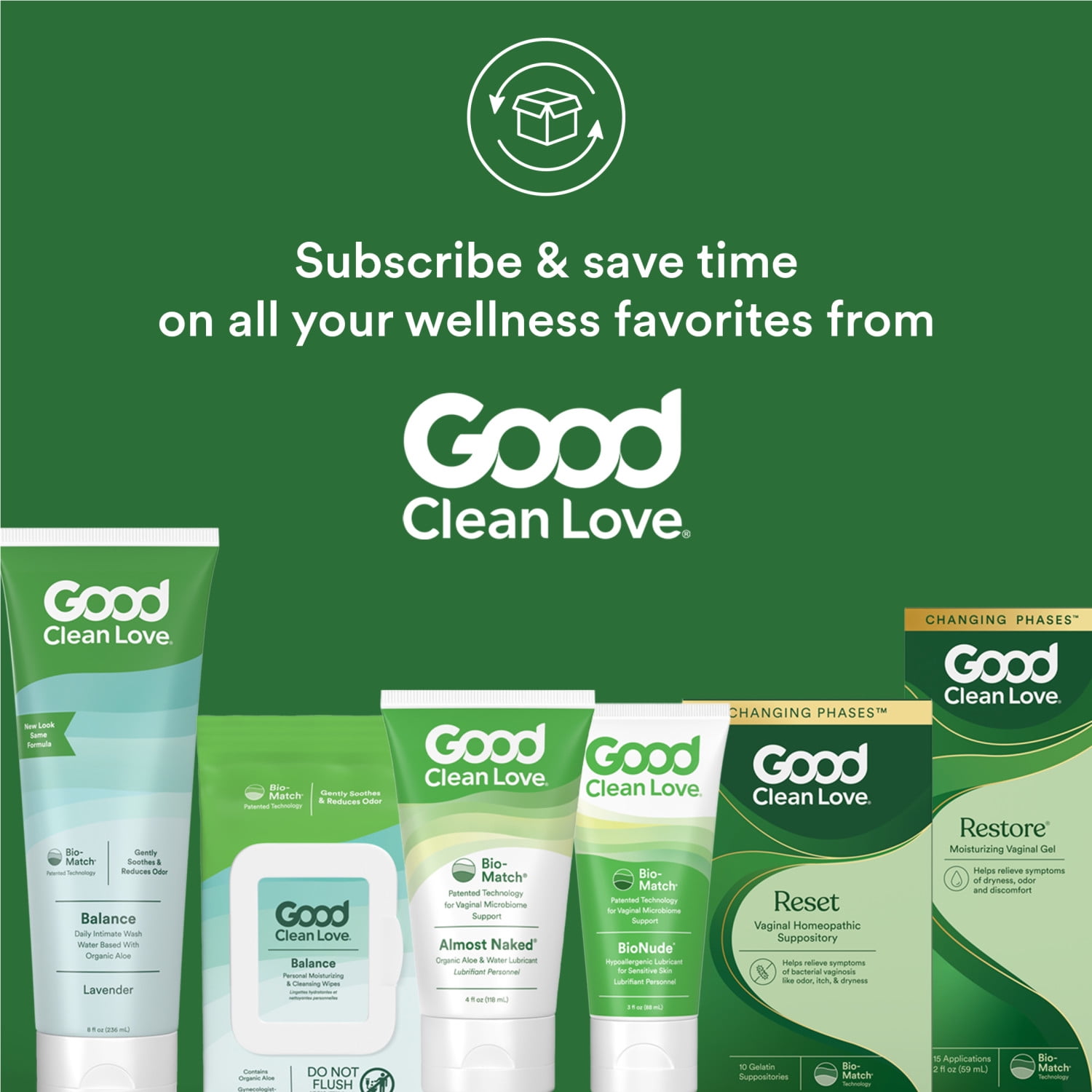 Good Clean Love® Relief Vaginal Gel with Lidocaine, Fast-Acting Itch & Pain Relief