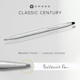 thumbnail image 3 of Cross Classic Century® Lustrous Chrome Ballpoint Pen, 3 of 8