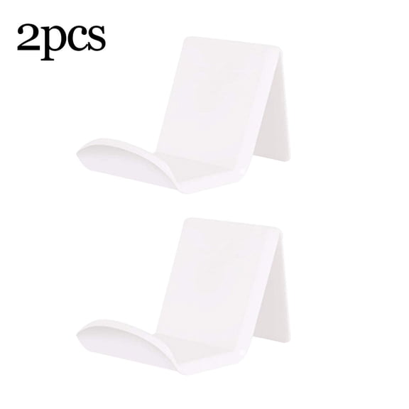 Injueey 2 soportes acrílicos para controlador de juegos, soporte de pared para , PS3, One Videojuegos y accesorios blanco
