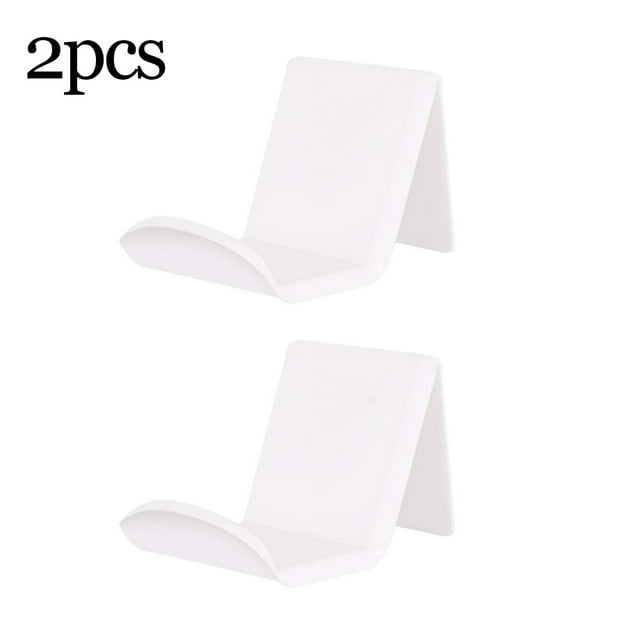 Injueey 2 soportes acrílicos para controlador de juegos, soporte de pared para , PS3, One Videojuegos y accesorios blanco