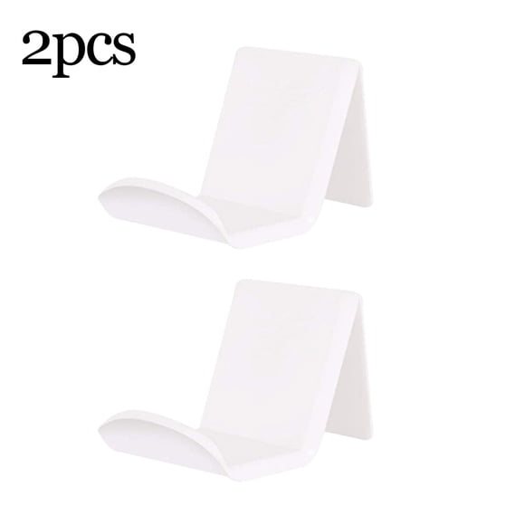 Injueey 2 soportes acrílicos para controlador de juegos, soporte de pared para , PS3, One Videojuegos y accesorios blanco