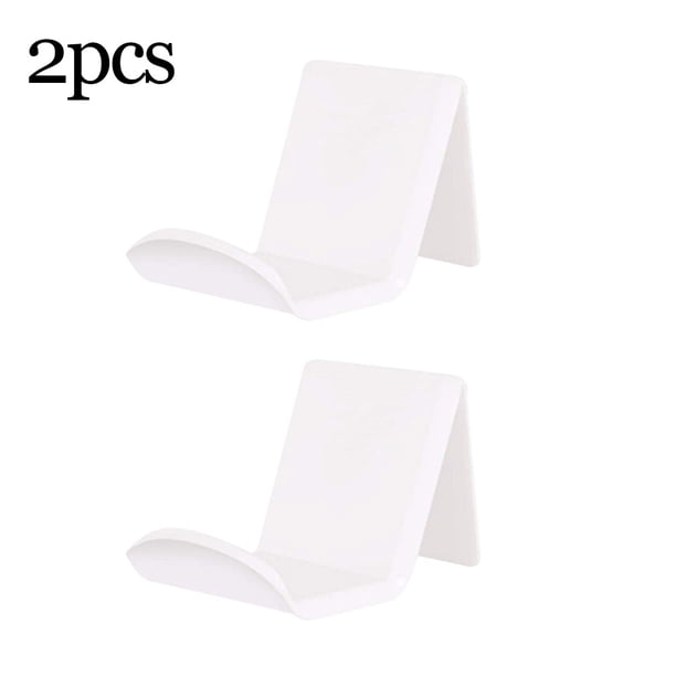Injueey 2 soportes acrílicos para controlador de juegos, soporte de pared para , PS3, One Videojuegos y accesorios blanco