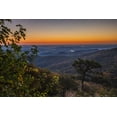 thumbnail image 2 of Looney, Hollice 24x17 White Modern Wood Framed Museum Art Print Titled - USA-Virginia-Shenandoah National Park-Sunrise along Skyline Drive in the Fall, 2 of 4