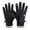 Black, variant on Lenago Winter Men Cycling Gloves Zipper Screen Windproof Waterproof Mountaineering Ski Gloves