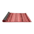 thumbnail image 2 of Ahgly Company Indoor Rectangle Abstract Red Modern Area Rugs, 2' x 5', 2 of 4