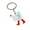 White, variant on YIEMEEN Rooster Chicken Keyring Pendant for Women Girls Handbag Accessories Decoration