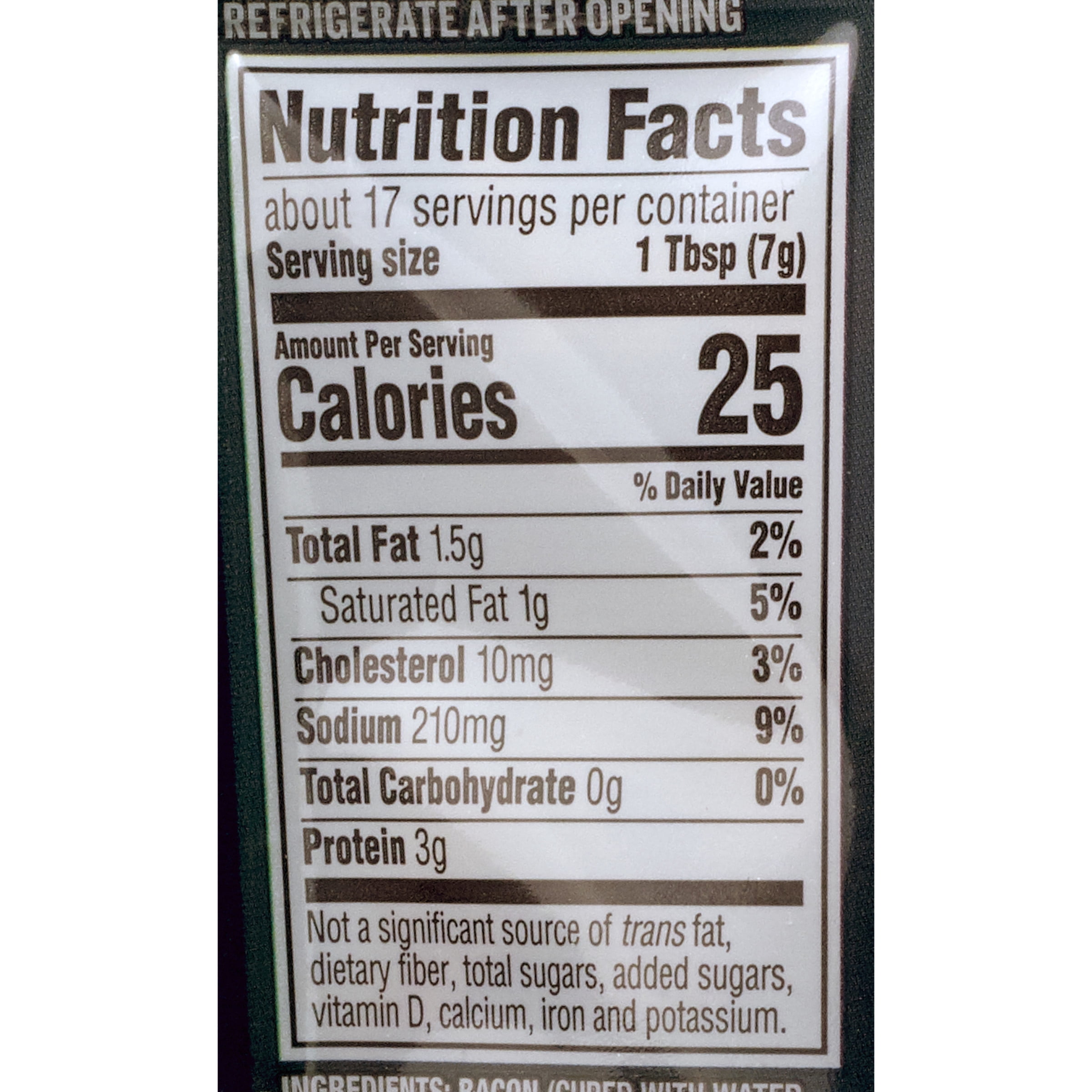 HORMEL BLACK LABEL Real Pork Bacon Crumbles Topping, 25 Calories per Serving, 4.3 oz Plastic Pouch