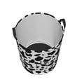 thumbnail image 7 of DouZhe Waterproof Collapsible Large Laundry Baskets, Cow Animal Pattern Prints Circular Hamper with Handles, 7 of 7