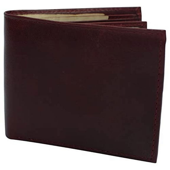 Slim RFID Wallets for Men Real Cowhide Leather Front Pocket Bifold Wallet