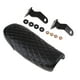 thumbnail image 3 of Sillín de Asiento Plano Negro Sunnimix para Motocicleta Cafe Racer y Bicicleta Vintage, 3 of 8