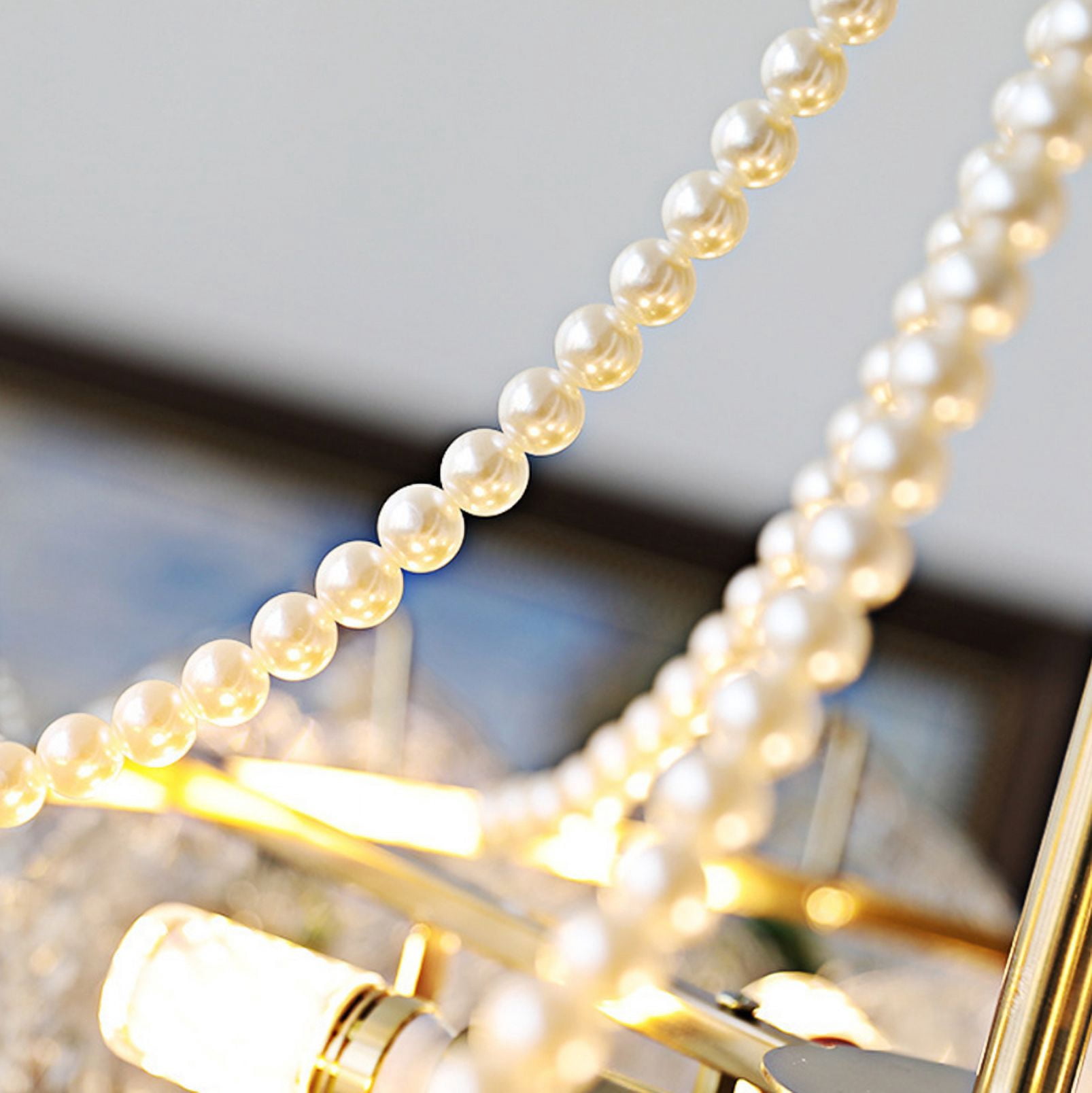 FINE MAKER Modern Crystal Chandeliers, 23.6 Inch Gold Luxury Pendant Light, 3-Tier Crystal French Hanging Ceiling Lamp Fixture for Entryway Bedroom