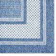 thumbnail image 3 of Home Dynamix Tripoli Julie Modern Border Indoor/Outdoor Area Rug, Blue/Ivory, 5'2"x7'2", 3 of 9