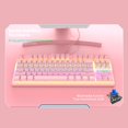 thumbnail image 4 of mecáco USB para juegos, Panel desmontable fantasma, retroiluminado con íris para juegos, mecanografía, computadora de escritorio, 87 lves shamjiam Teclado mecánico, 4 of 7