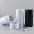 thumbnail image 4 of Huanledash 15/30/50/75g Deodorant Tube Good Sealing Easy to Carry Handmade DIY Round Twist Up Bottom Filling Empty Blush Stick Home Supply, 4 of 8