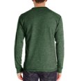 thumbnail image 3 of JUNWELL Men Henley Long Sleeve Basic Solid Tee Shirt Pure Color Blouse Top, 3 of 3
