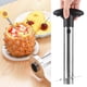 thumbnail image 5 of Pelador, descorazonador y rebanador de acero inoxidable: herramienta de cocina para cortar frutas sin esfuerzo. Piña Pro, 5 of 8