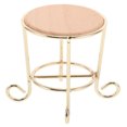 thumbnail image 1 of Shisuyan Mini Maison Table à Thé en Métal 1 Pcs Ronde Miniature, 1 of 8