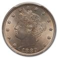 thumbnail image 2 of 1889 Liberty Head V Nickel MS-65 PCGS, 2 of 3