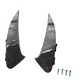 thumbnail image 2 of Embellecedores de ventilación de aire del alerón del parachoques trasero para el parachoques deportivo W118/C118 4D Sedan Patrón de fibra de carbono Cola Spoiler de parachoques trasero, 2 of 8