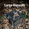 thumbnail image 3 of Sac à Déchets de Jardin Grande Capacité Tissu Oxford Réutilisable Pliable Conteneur de Déchets de Pelouse, 3 of 7