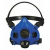 Honeywell North Half Mask Respirator,Silicone,Blue RU85001M
