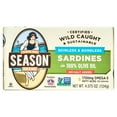 thumbnail image 2 of (12 pack) Season Brand Sardines in Pure Olive Oil, 4.375 oz, 2 of 9