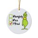 thumbnail image 1 of the Grinch Christmas Decor 2023 Christmas Tree Decorations, ?????????????? Christmas Thanksgiving Holiday Acrylic Pendant Fun Green Christmas Decoration For Family Holiday Party, 1 of 3