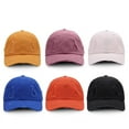 thumbnail image 2 of COCOpeaunt New Unisex Solid Cotton Outdoor Baseball Cap Retro Outdoor Sports Caps Women Bone Gorras Curved Fitted Washed Vintage Dad Hats, 2 of 6