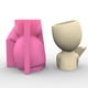 thumbnail image 4 of Silicone Craft Molds Flowerpot Mould Human Shaped Concrete Moulds Vase Molds Silicone Material for DIY Hand-Making Vase, 4 of 4