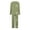 Army Green, variant on Tnhcen Women's 2 Pieces Milk Silk Long Sleeve & Pants Pajama Set V-Neck Lazy One Cozy Nightwear Homewear S-3XL
