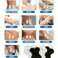 thumbnail image 3 of 20 pcs compatible with Omron Tens Unit replacement pads reusable pads 10 pairs [reduced!!! New edition], 3 of 4