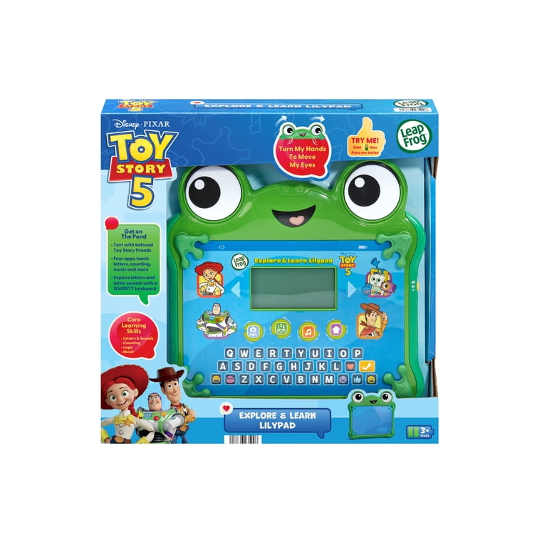 LeapFrog Toy Story 5 Interactive Lilypad Tablet for Toddlers Ages
