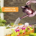 thumbnail image 5 of Metal Watering Can for Outdoor Plants, 1 Gallon Galvanized Steel Watering Can with Removable spout for Outdoor & Indoor Use, Perfect for Garden Flower, Houseplants, Copper, 5 of 6