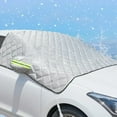 thumbnail image 3 of Waterproof Cover Exterior Car Covers Outdoor Half Awning Anti-Snow Windshield Proof Protective Cotton Sunshade Anti Ice Frost, 3 of 10